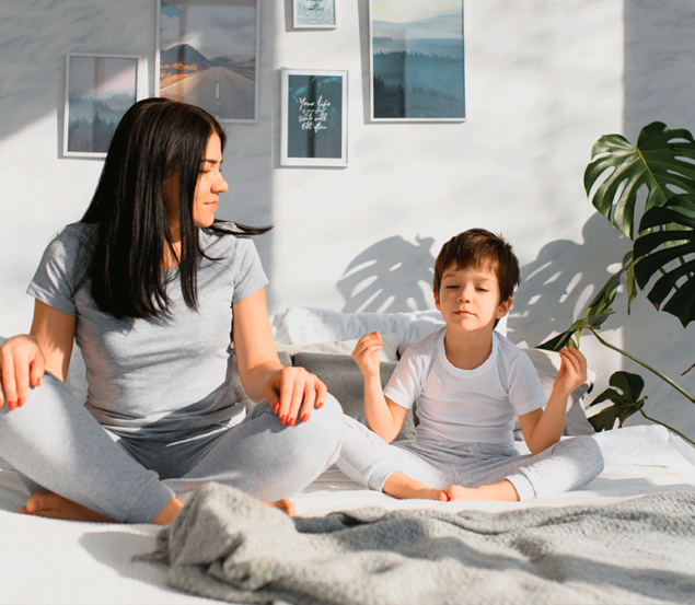 Meditação para a família: uma maneira de se conectar