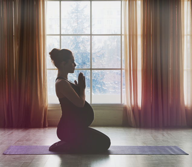 Benefícios do Yoga durante a gravidez